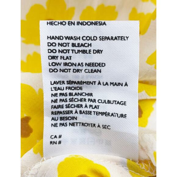 Faithfull the Brand Women's Florence Mini Dress Constance Floral Print Marigold - Picture 5 of 9